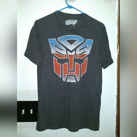 TRANSFORMERS T-SHIRT - Small Autobots tee Optimus Prime graphic logo - Picture 3 of 4